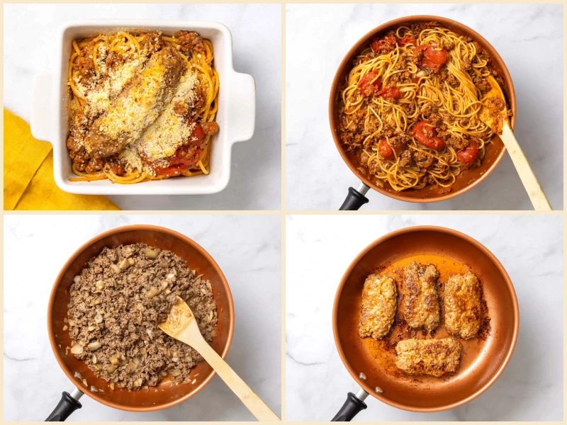 Camp David Spaghetti with Italian Sausage Recipe