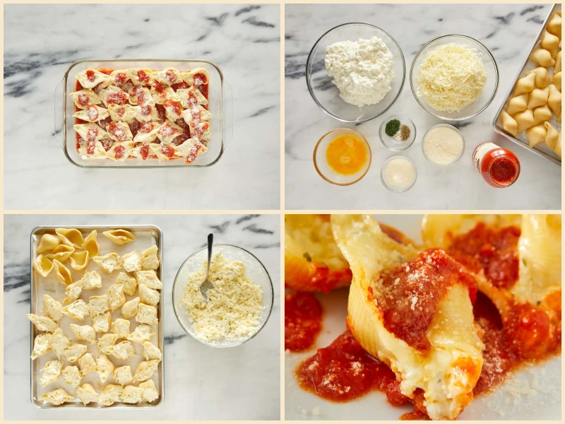 Jumbo Stuffed Shells Recipe