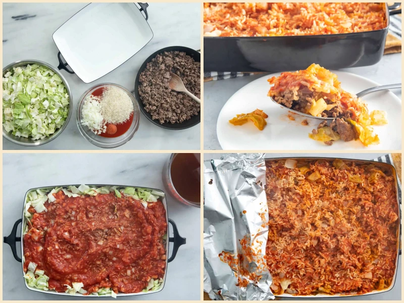 Cabbage Roll Casserole Recipe