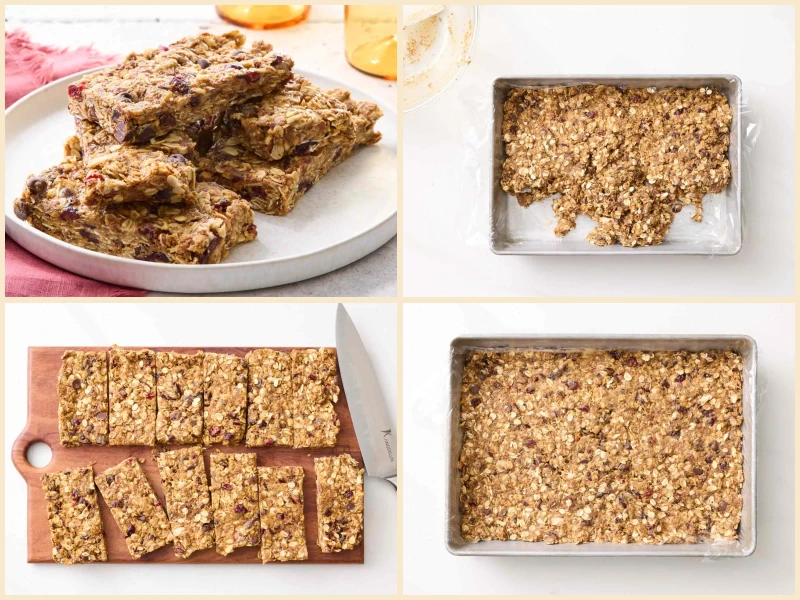 No Bake Granola Bars Recipe