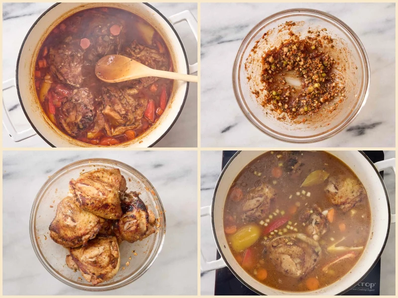 Jamaican Brown Stew Chicken Recipe