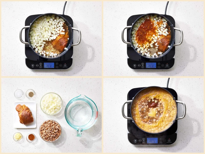 Southern Ham and Brown Beans Recipe