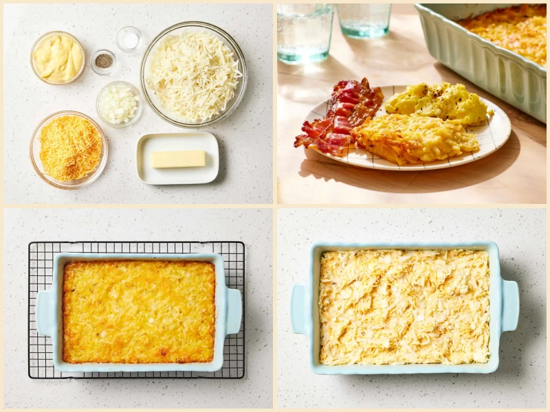 Restaurant-Style Hashbrown Casserole Recipe