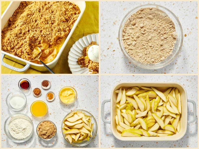 Renee's Pear Crisp Recipe