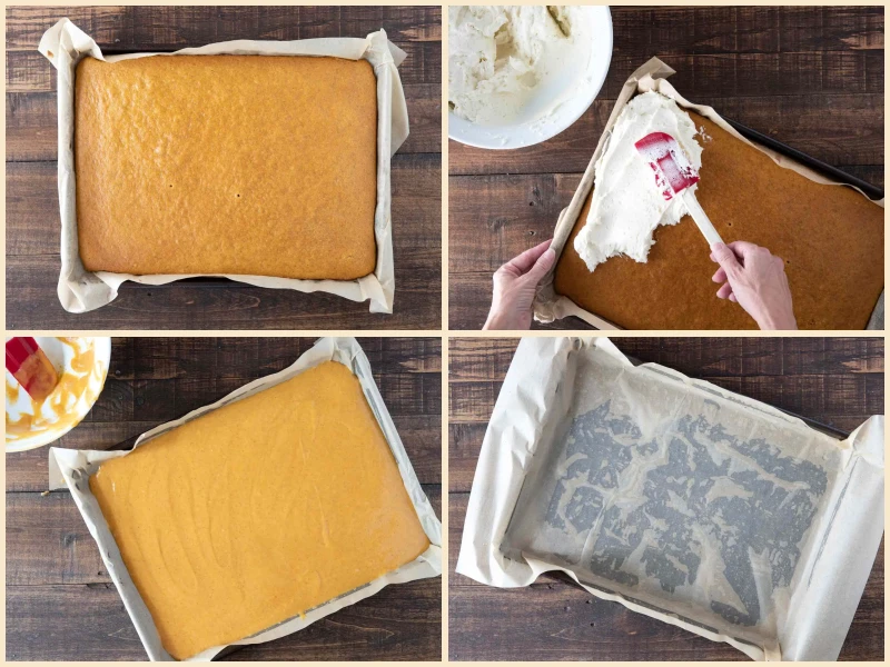 Pumpkin Bars with Cream Cheese Frosting Recipe