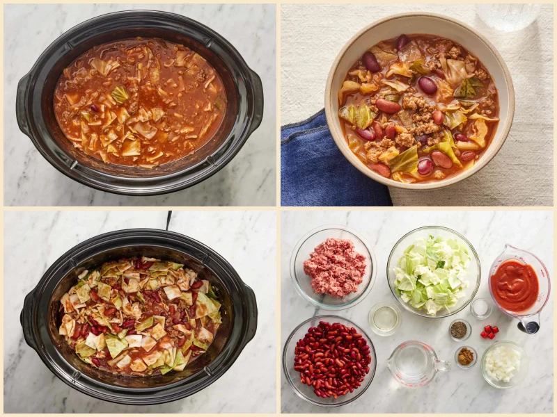 Cabbage Beef Soup Recipe