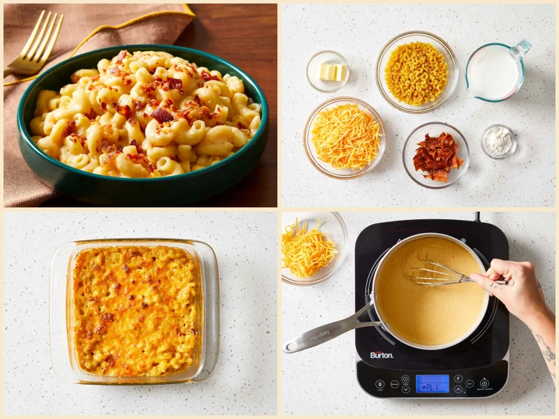 Cheddar Bacon Mac and Cheese Recipe