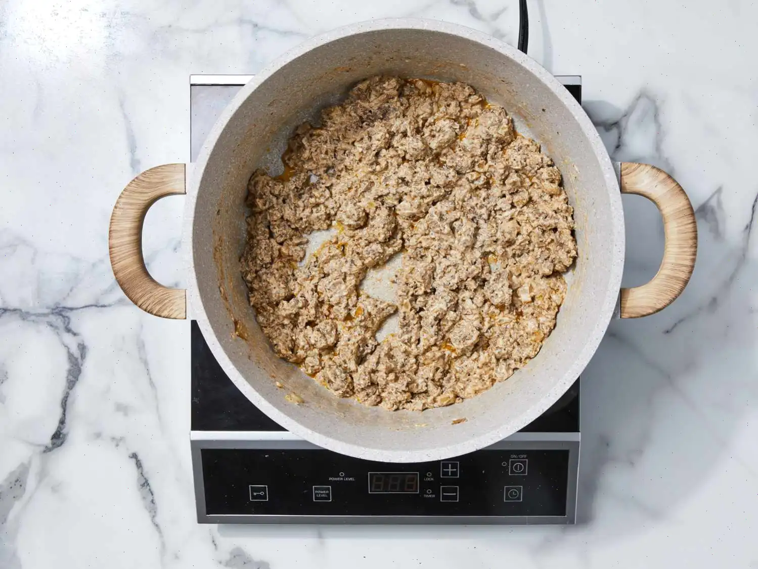 Creamy Keto Taco Soup with Ground Beef Recipe