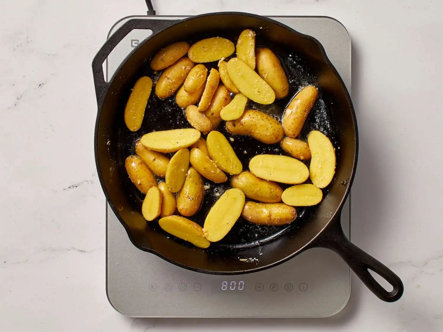 Roasted Garlic-Parmesan Fingerling Potatoes Recipe