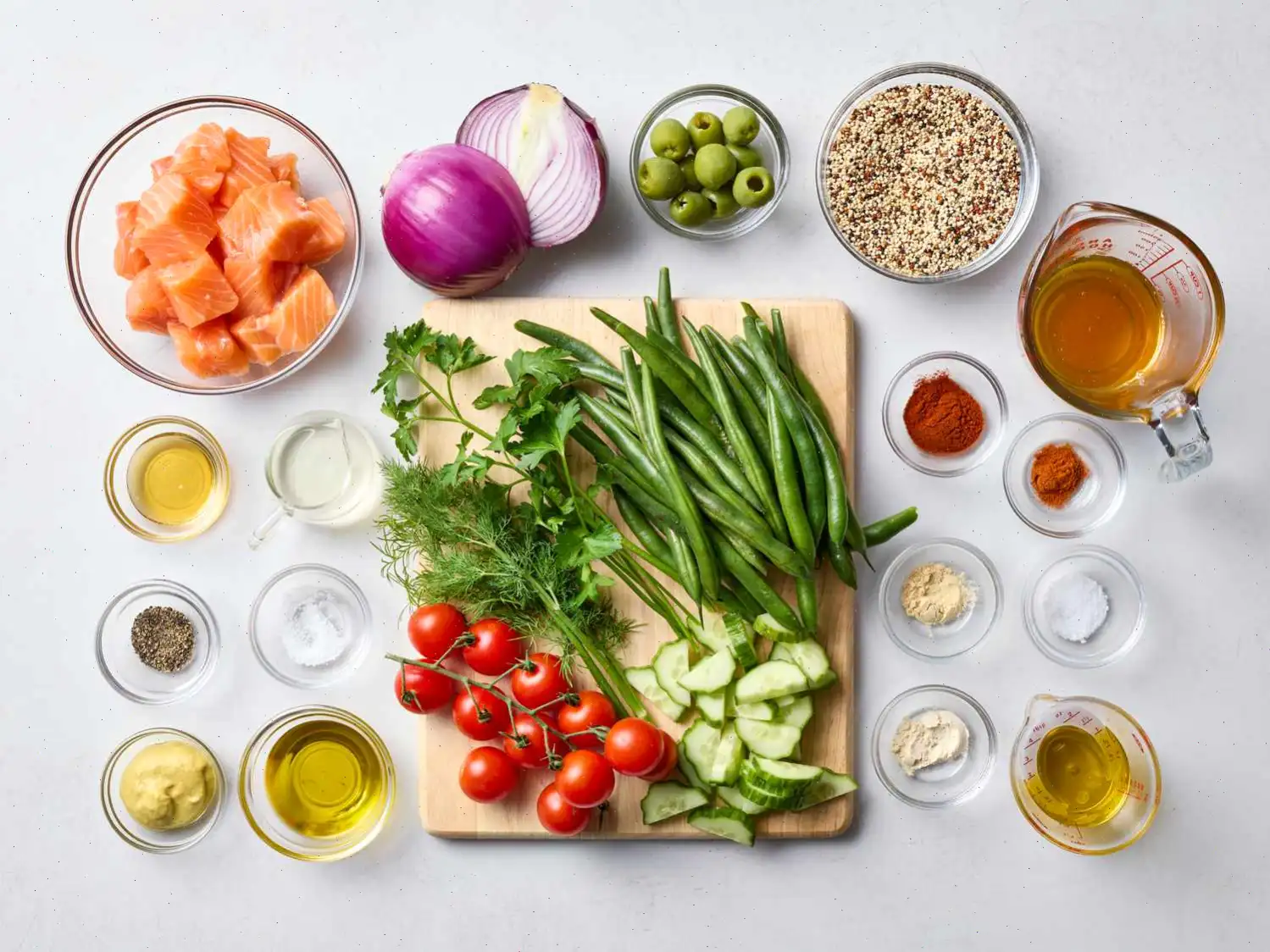 Hot Honey Salmon Bowls Recipe