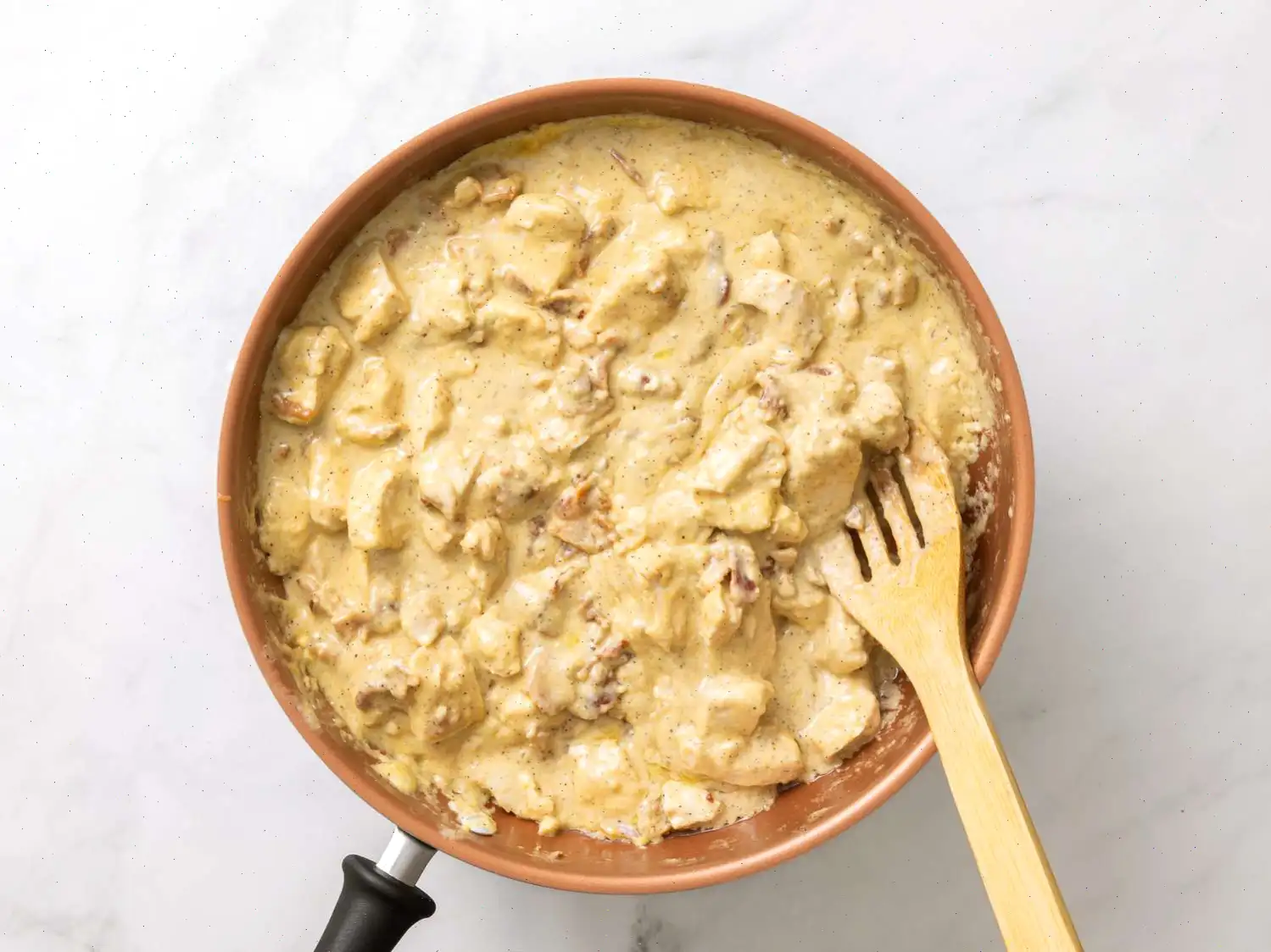 Four-Cheese Chicken Carbonara Recipe