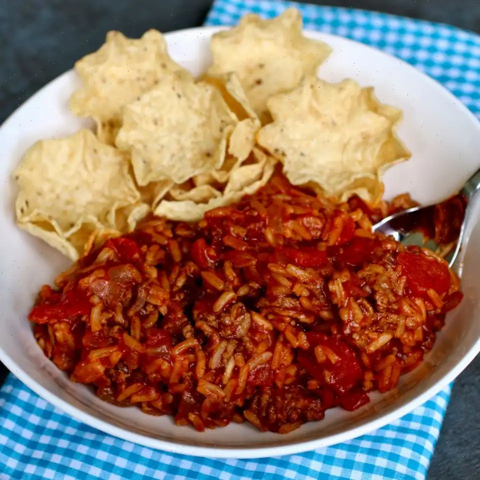 Spanish Rice with Ground Beef Recipe