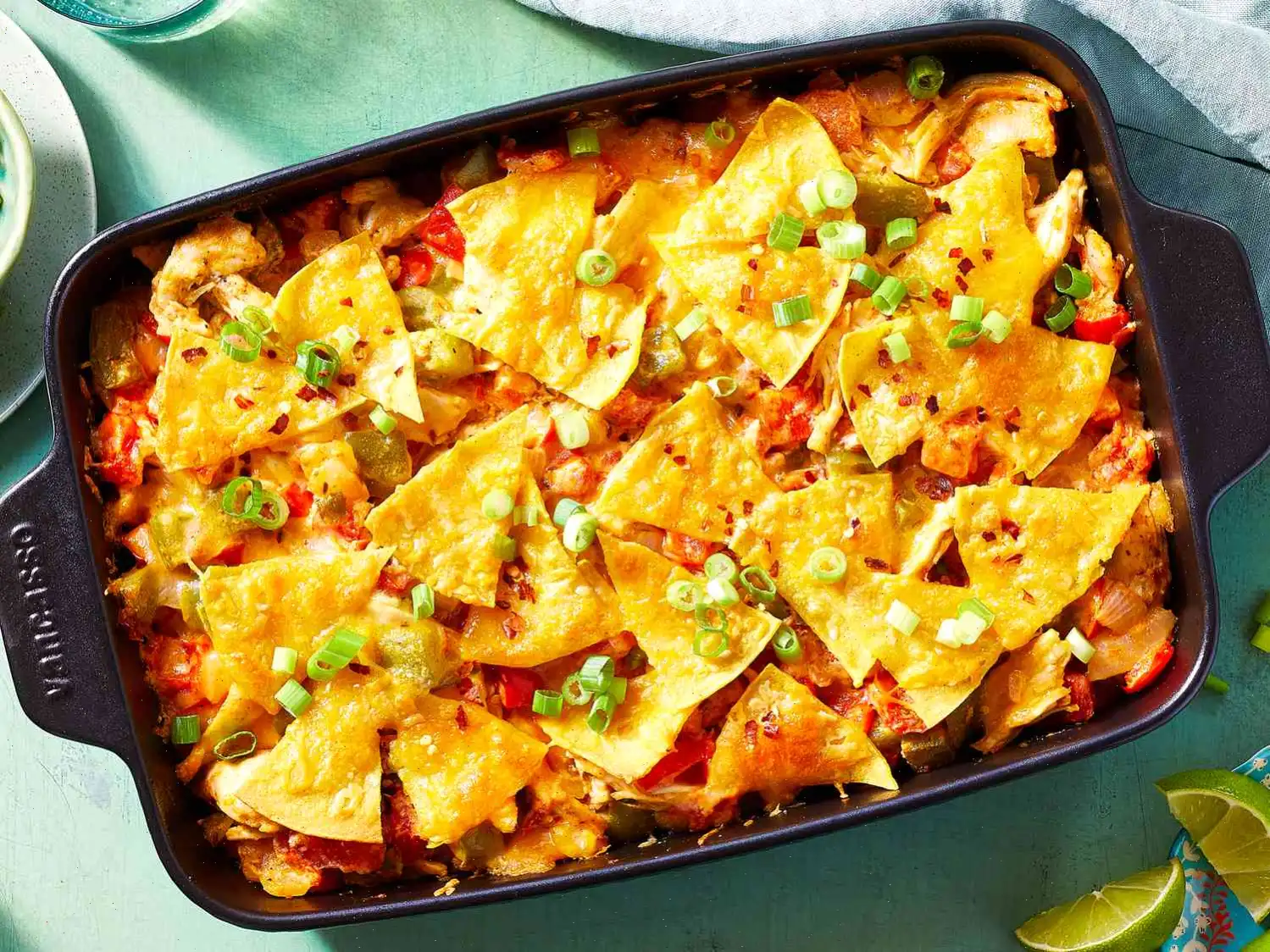 King Ranch Chicken and Fresh Veggie Casserole Recipe