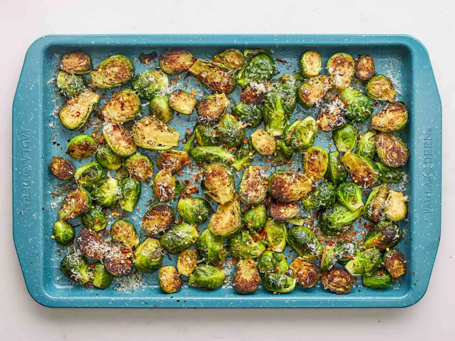 Roasted Brussels Sprouts with Parmesan Recipe