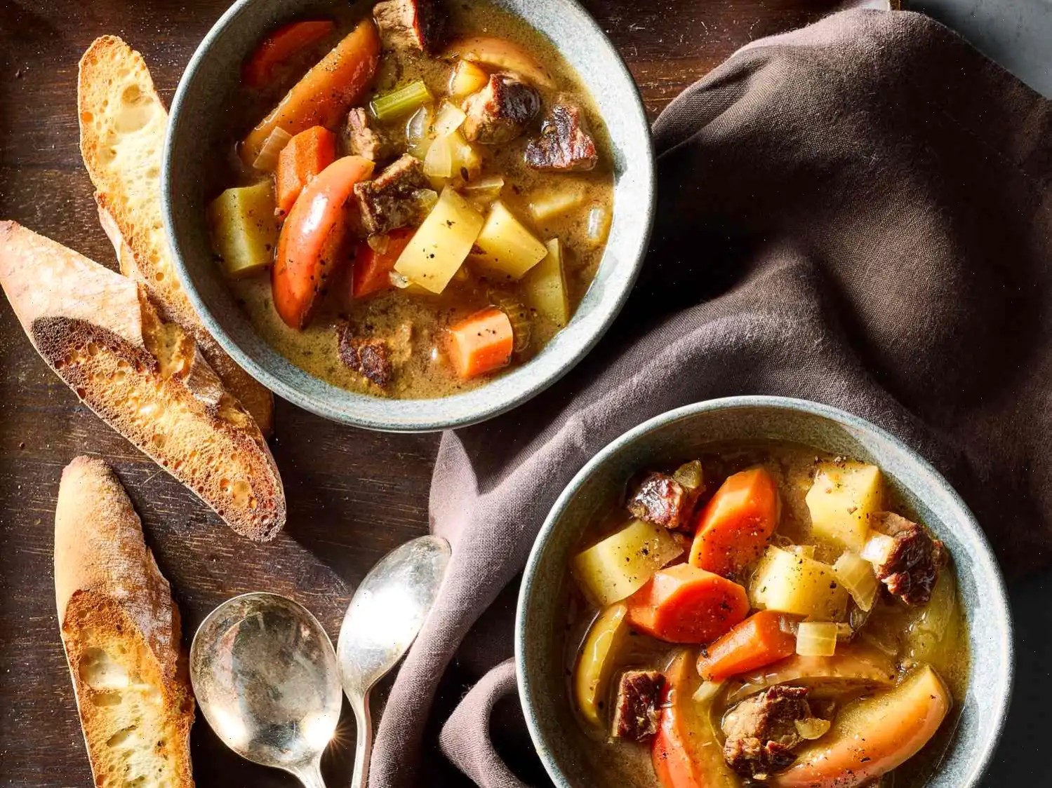 Savory Apple Cider Beef Stew Recipe