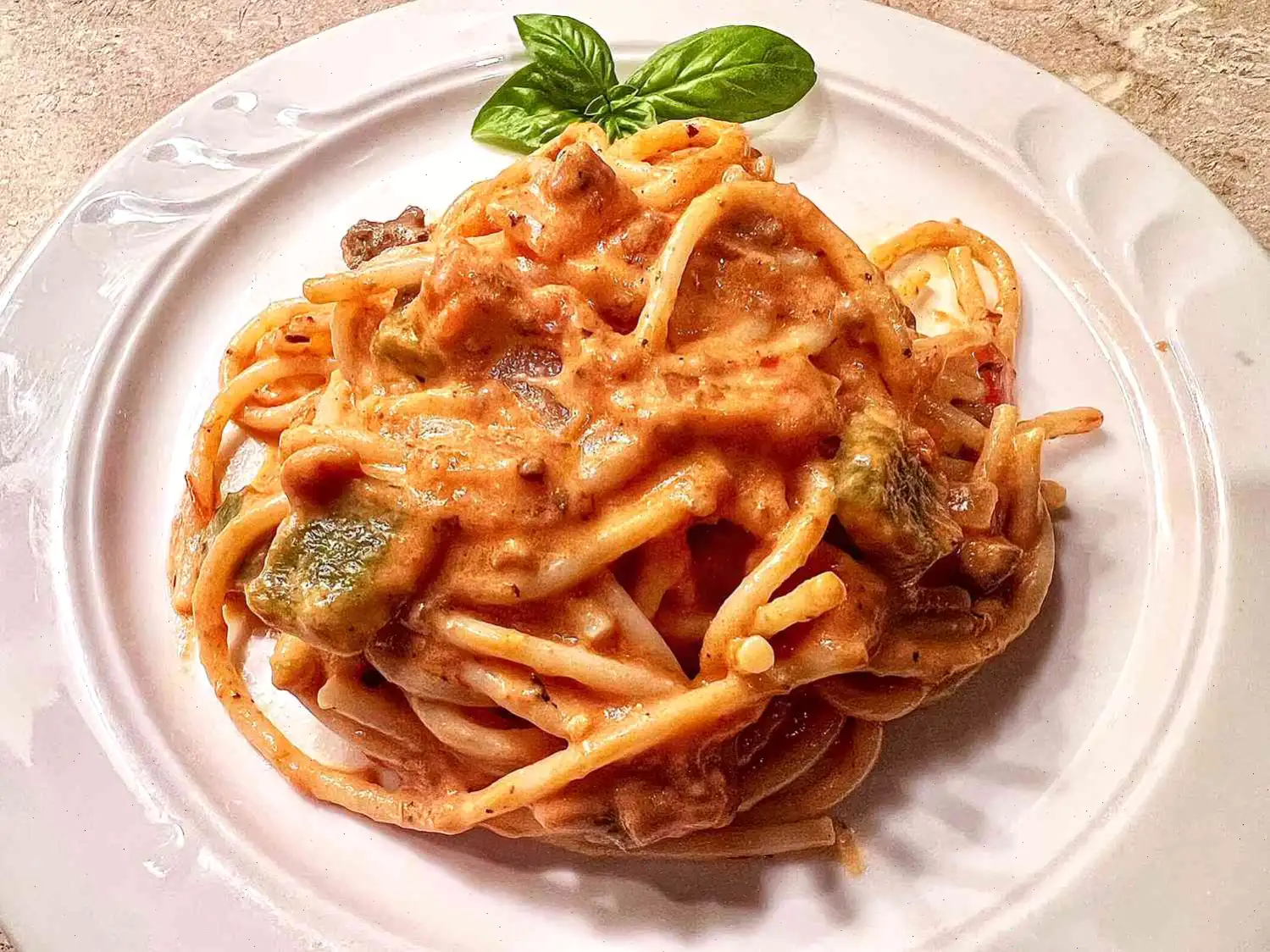 Creamy Gochujang Spaghetti With Ground Beef Recipe