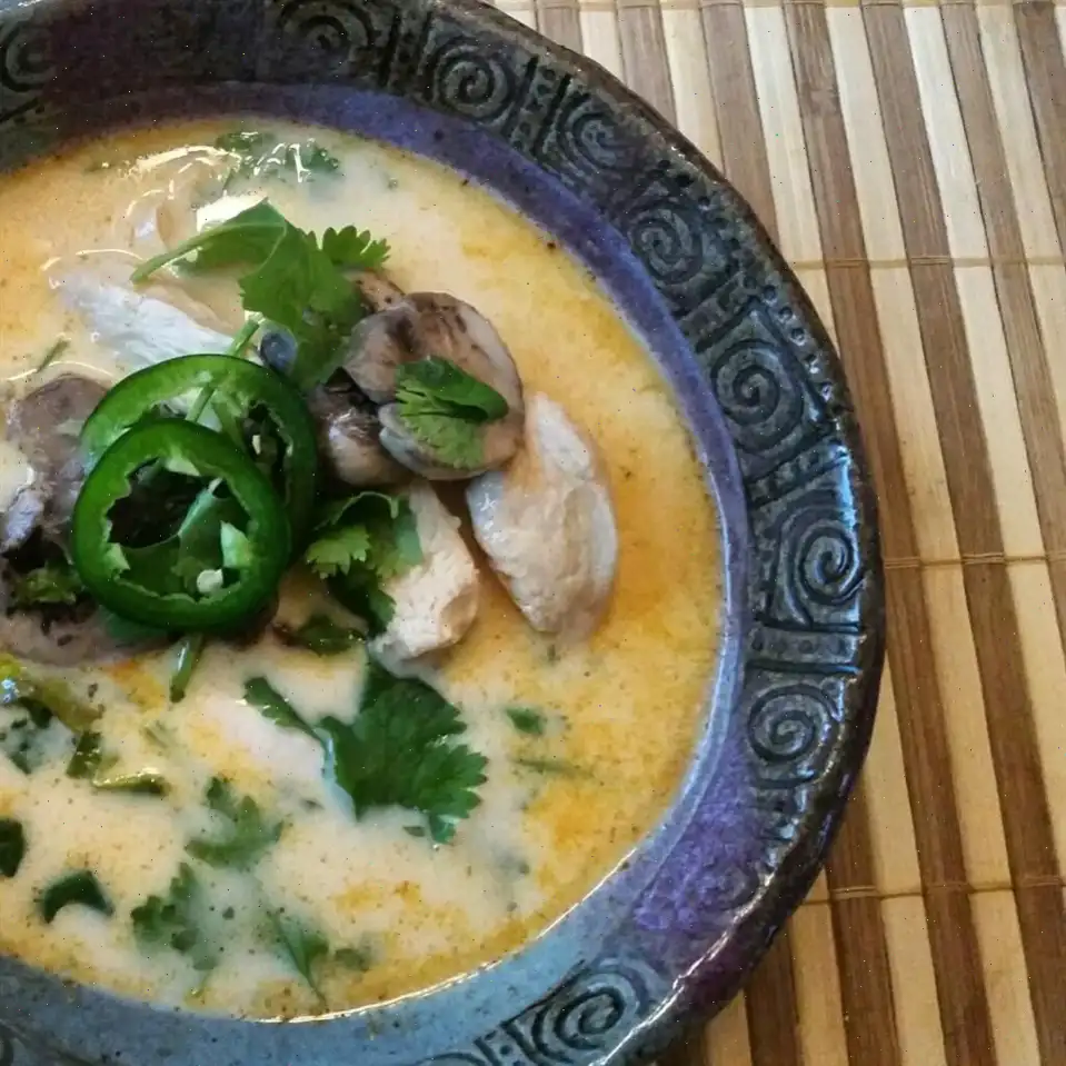 Spicy Chicken Thai Soup Recipe