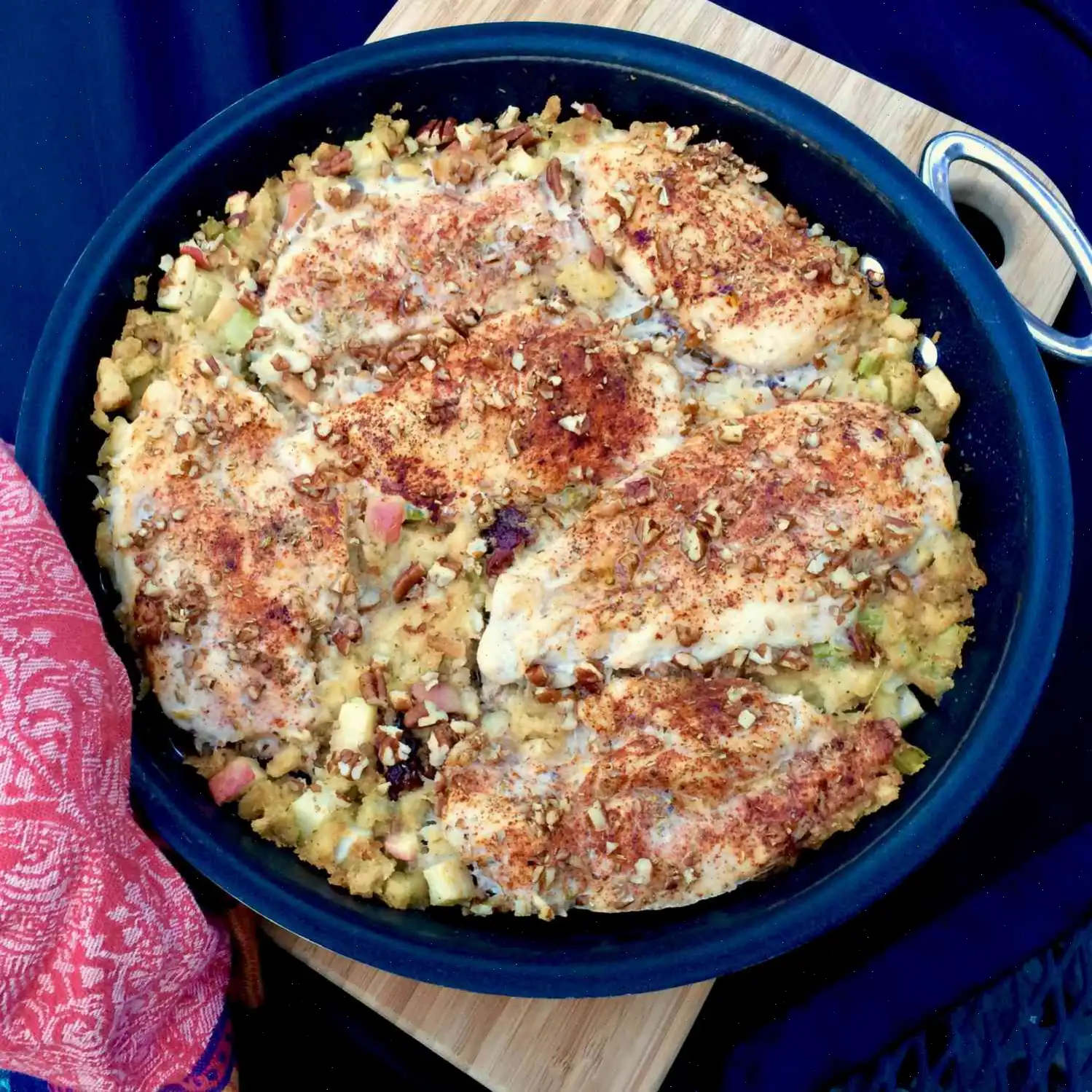 Chicken and Apple Stuffing Casserole Recipe