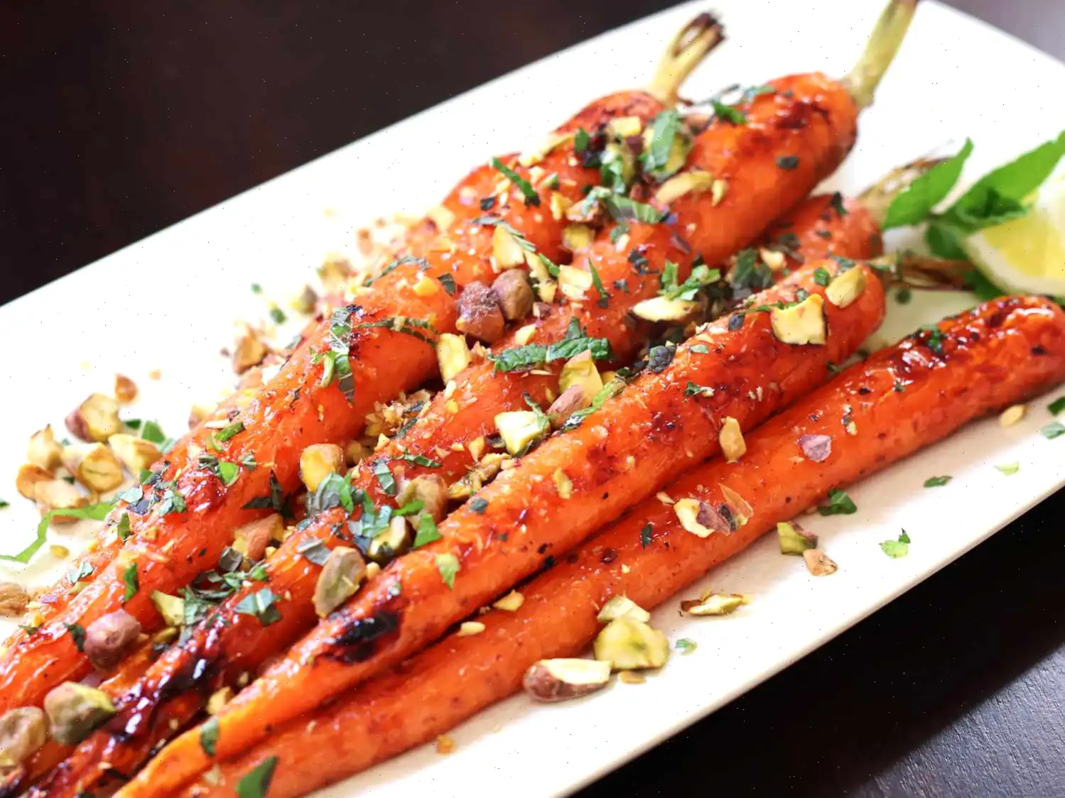 Honey Lemon Roasted Carrots Recipe