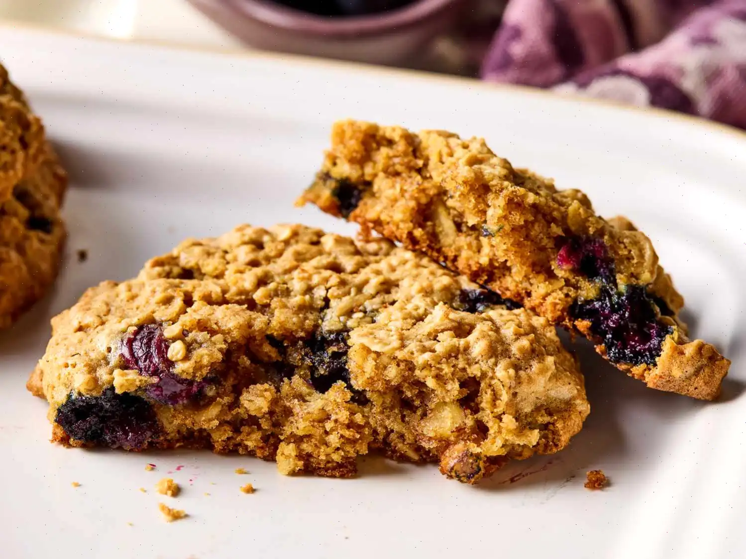 Blueberry Breakfast Cookies Recipe