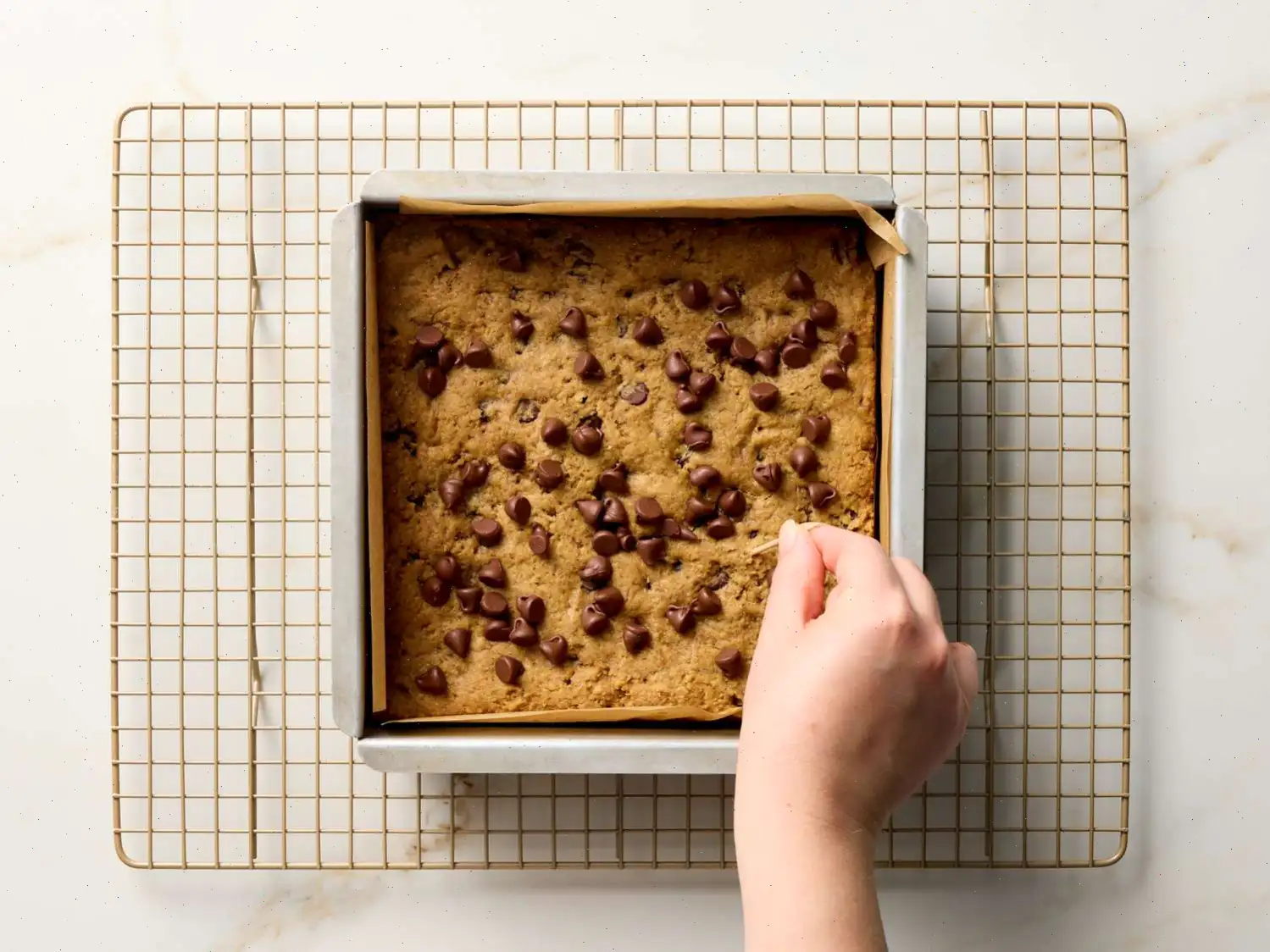 Chickpea Blondies Recipe