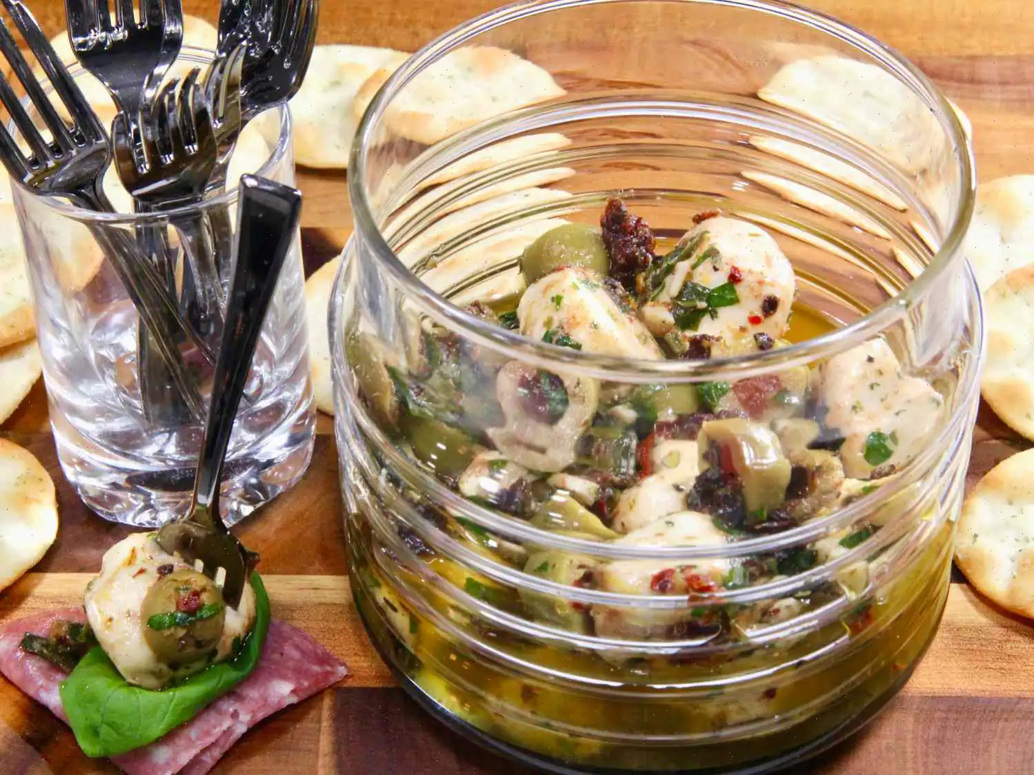 Marinated Mozzarella Balls Recipe