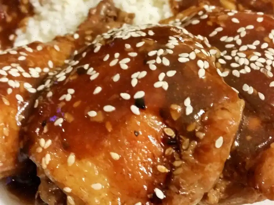 Sesame Chicken Thighs Recipe