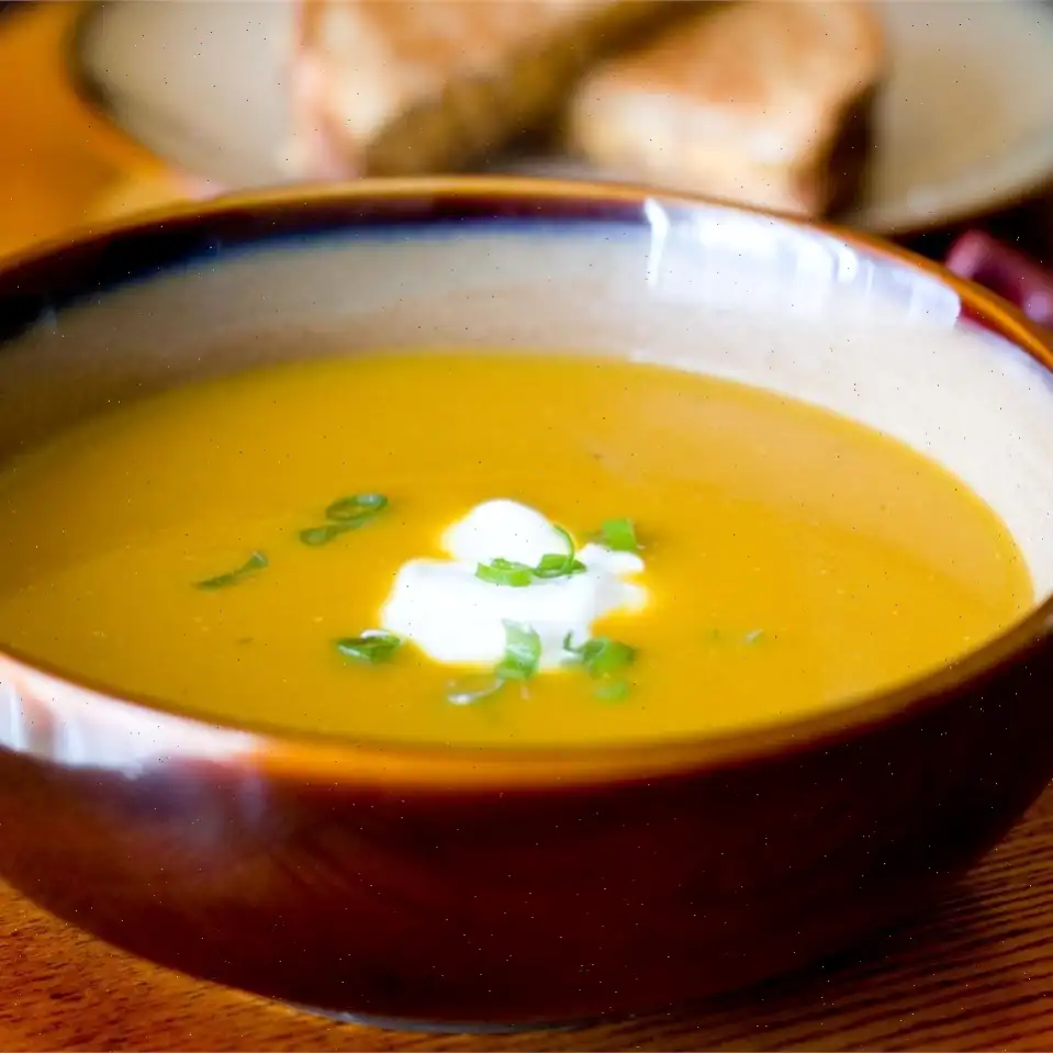 Butternut Squash Soup with Apple Recipe