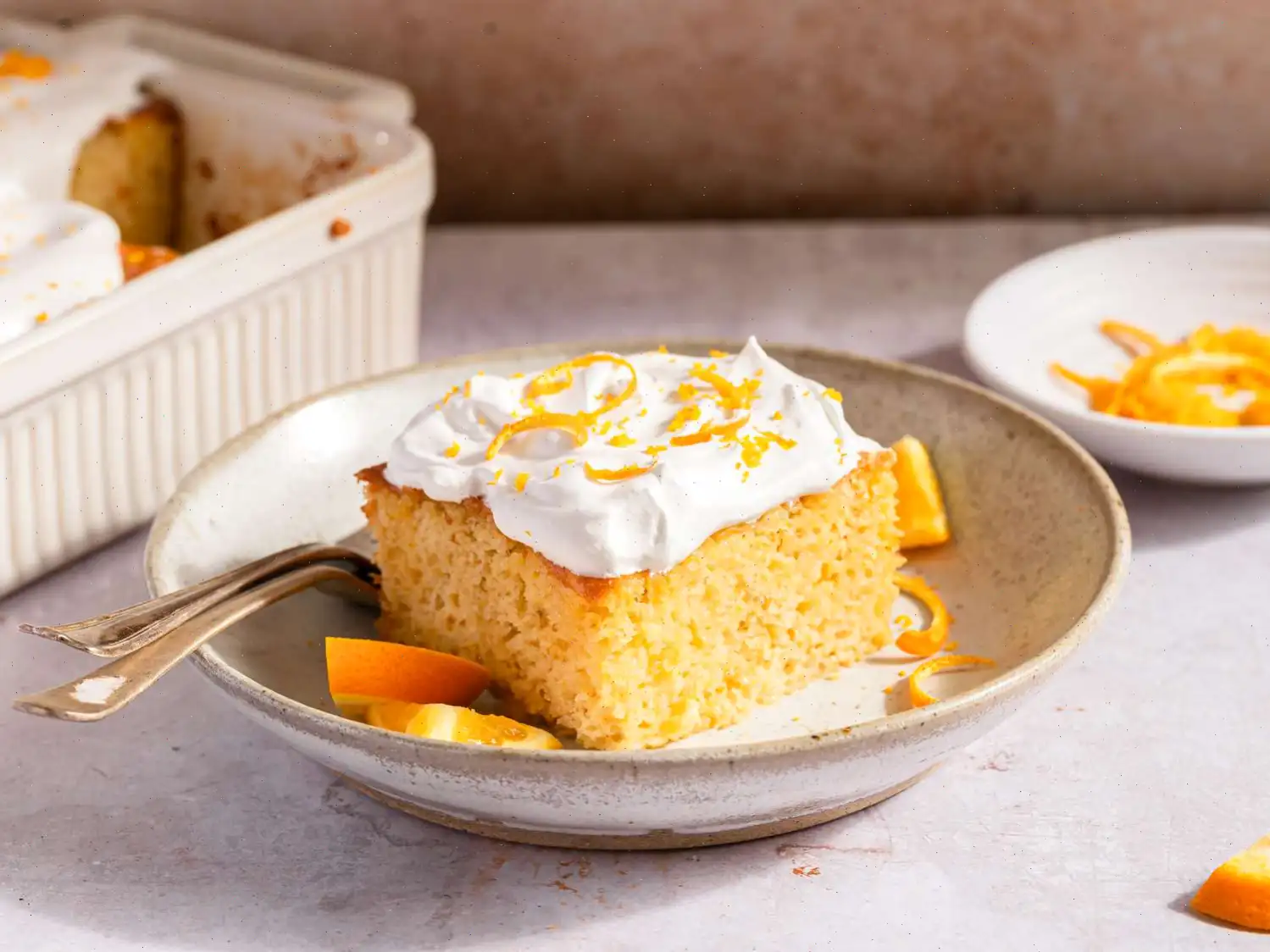 Creamsicle Sheet Cake Recipe