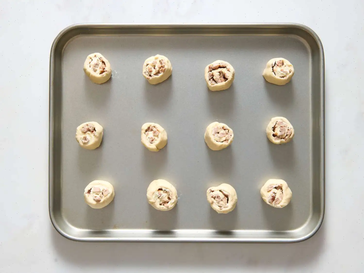 Sausage and Cream Cheese Pinwheels Recipe