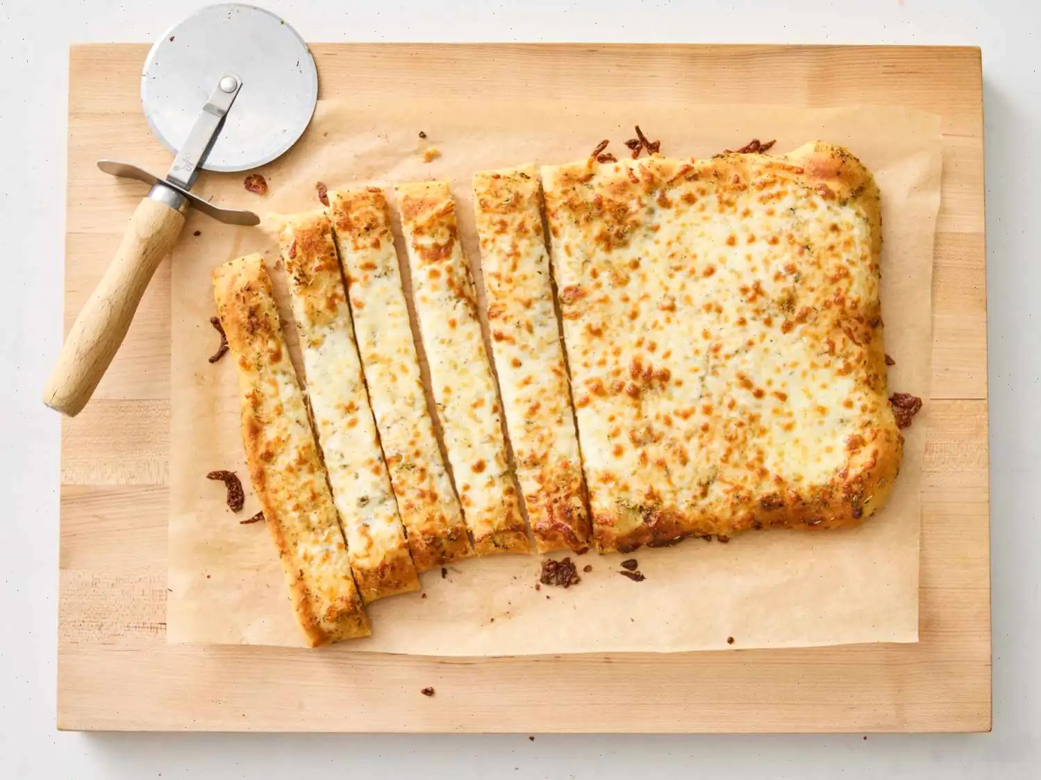 Pizza Dough Breadsticks Recipe