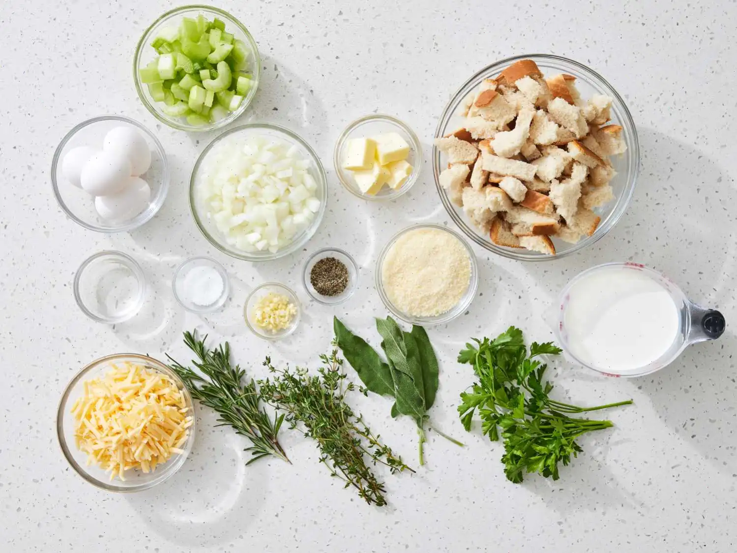 Stuffing Bread Pudding Recipe