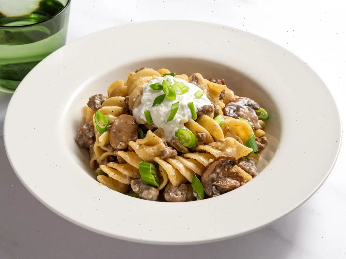 Ground Beef Stroganoff Noodles Recipe