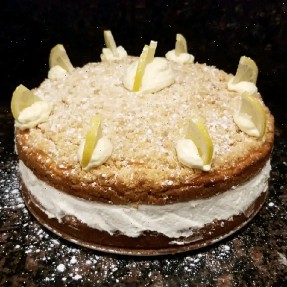 Italian Lemon Cream Cake Recipe