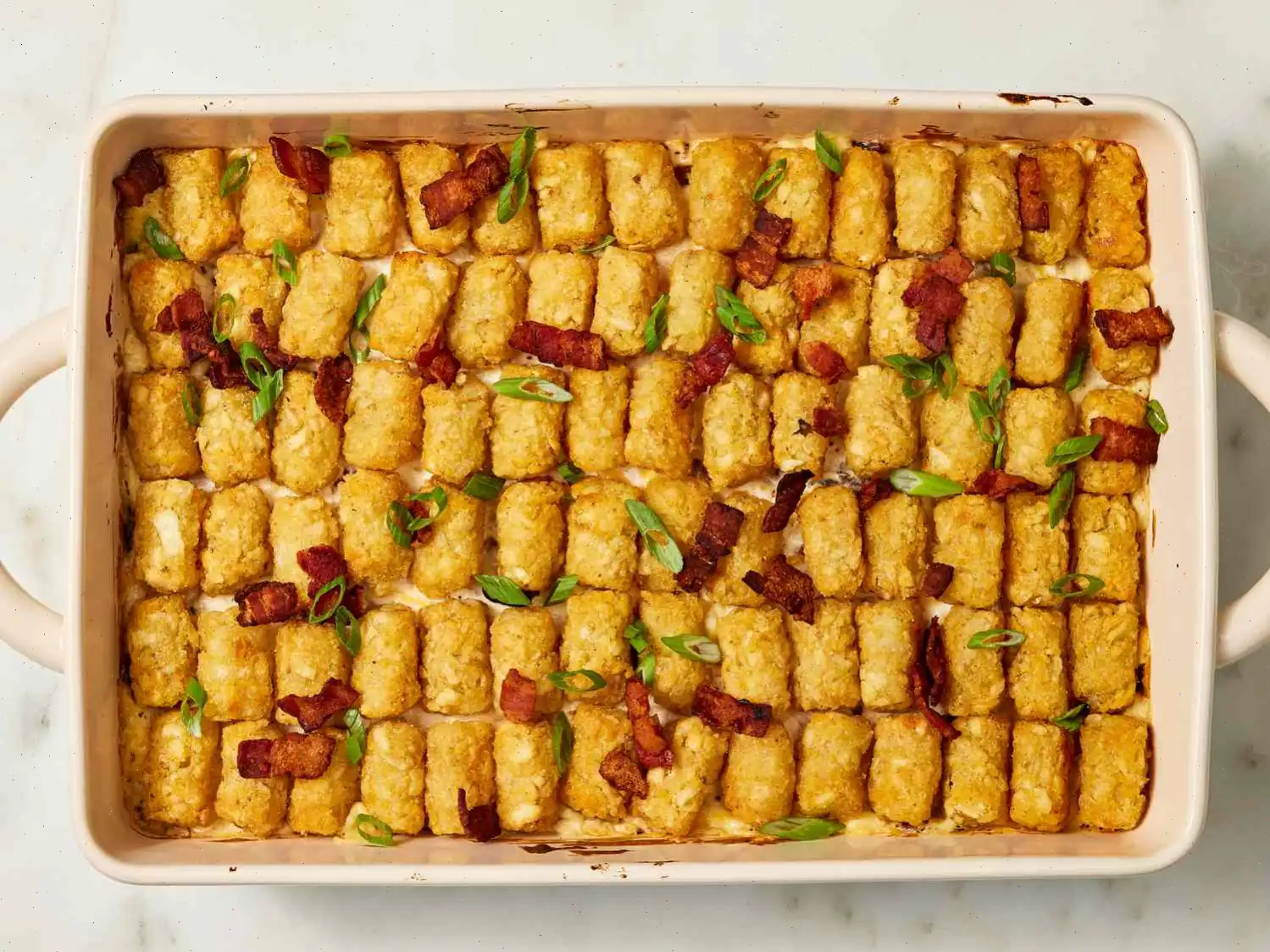 Chicken Bacon Ranch Tater Tot Casserole Recipe