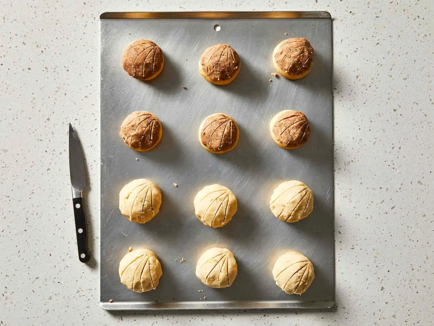 Conchas (Mexican Sweet Bread) Recipe