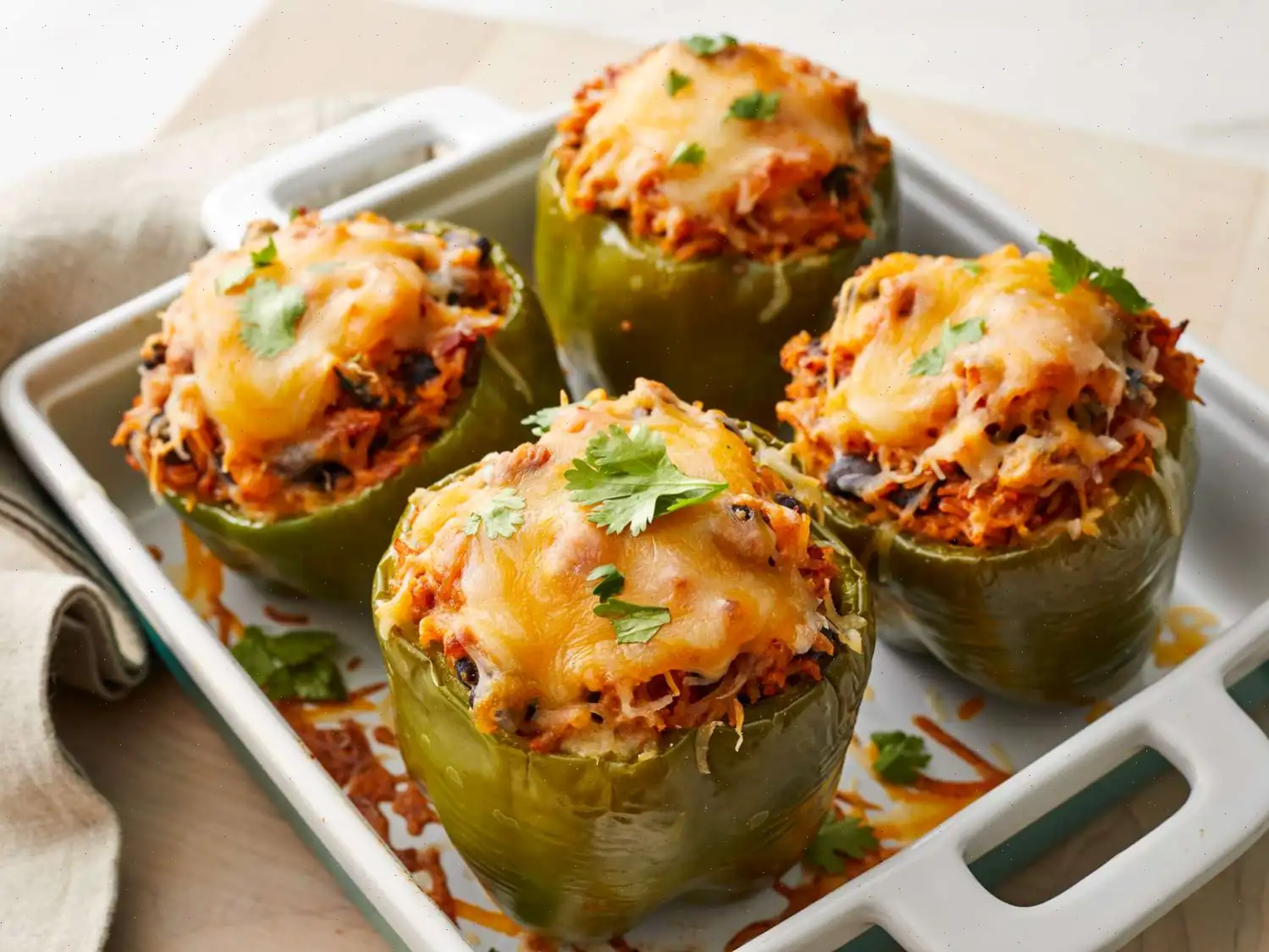 Mexican Vegetarian Stuffed Peppers Recipe