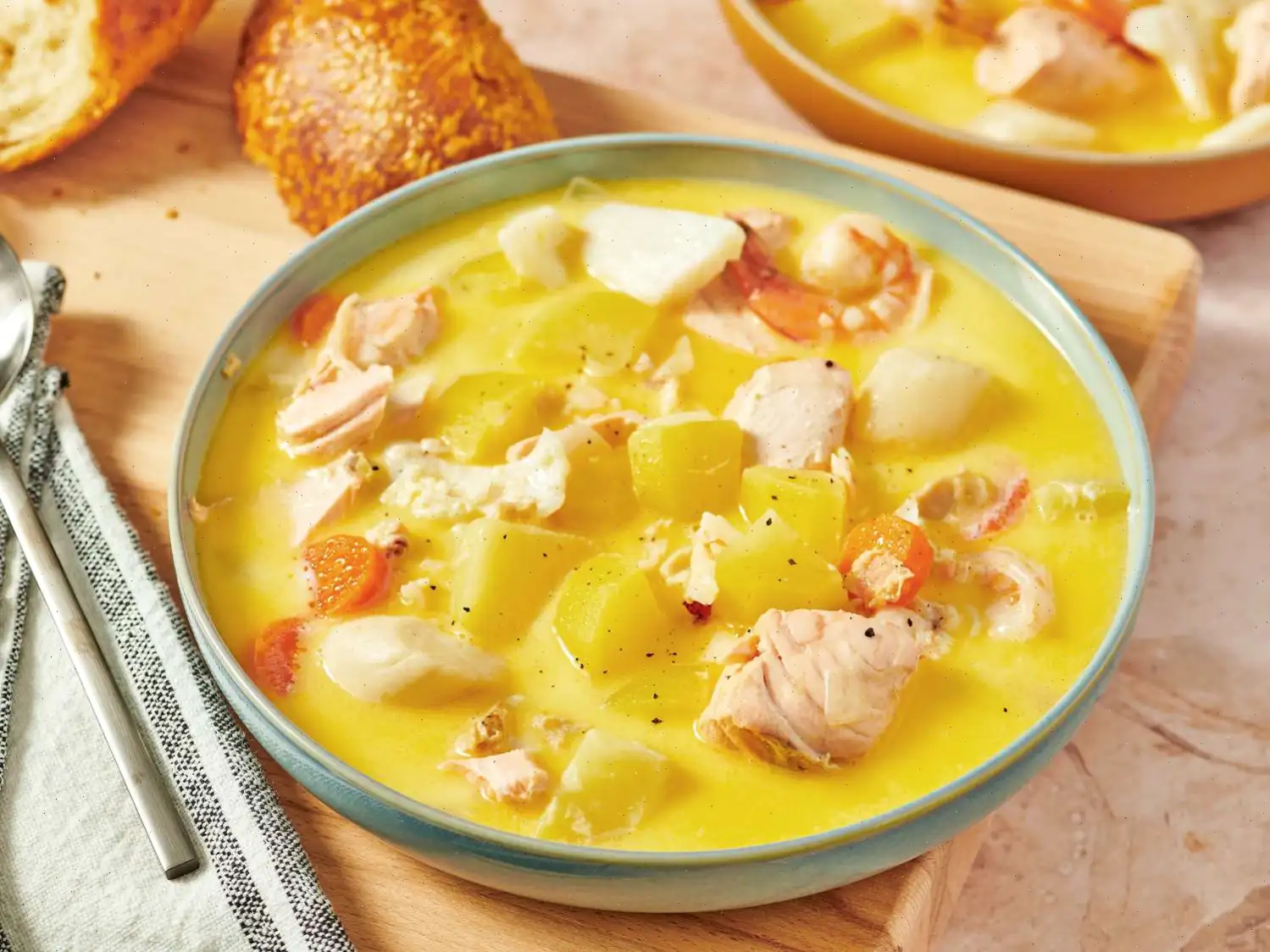 Mom's Nova Scotia Seafood Chowder Recipe