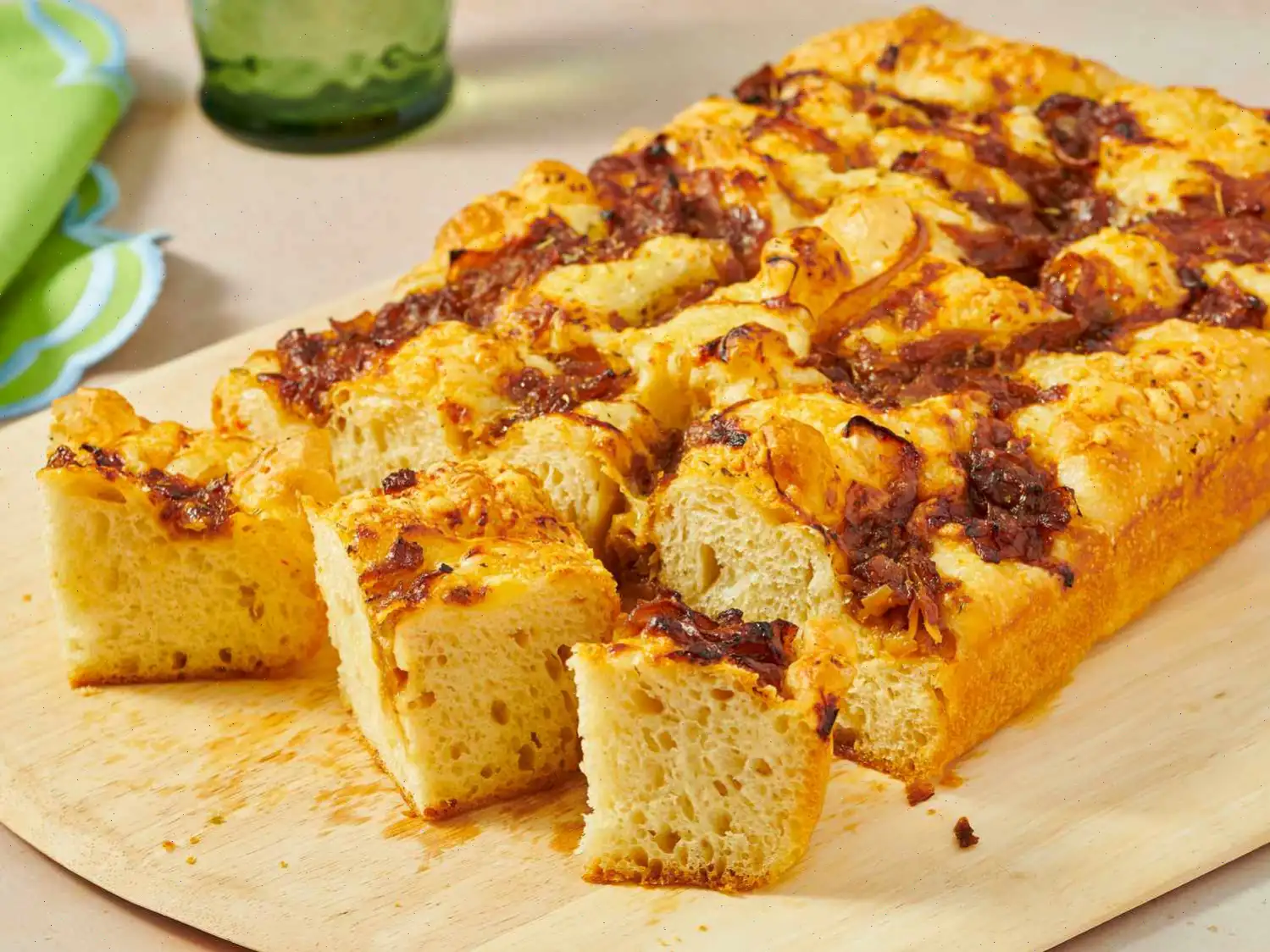 French Onion Soup Focaccia Recipe