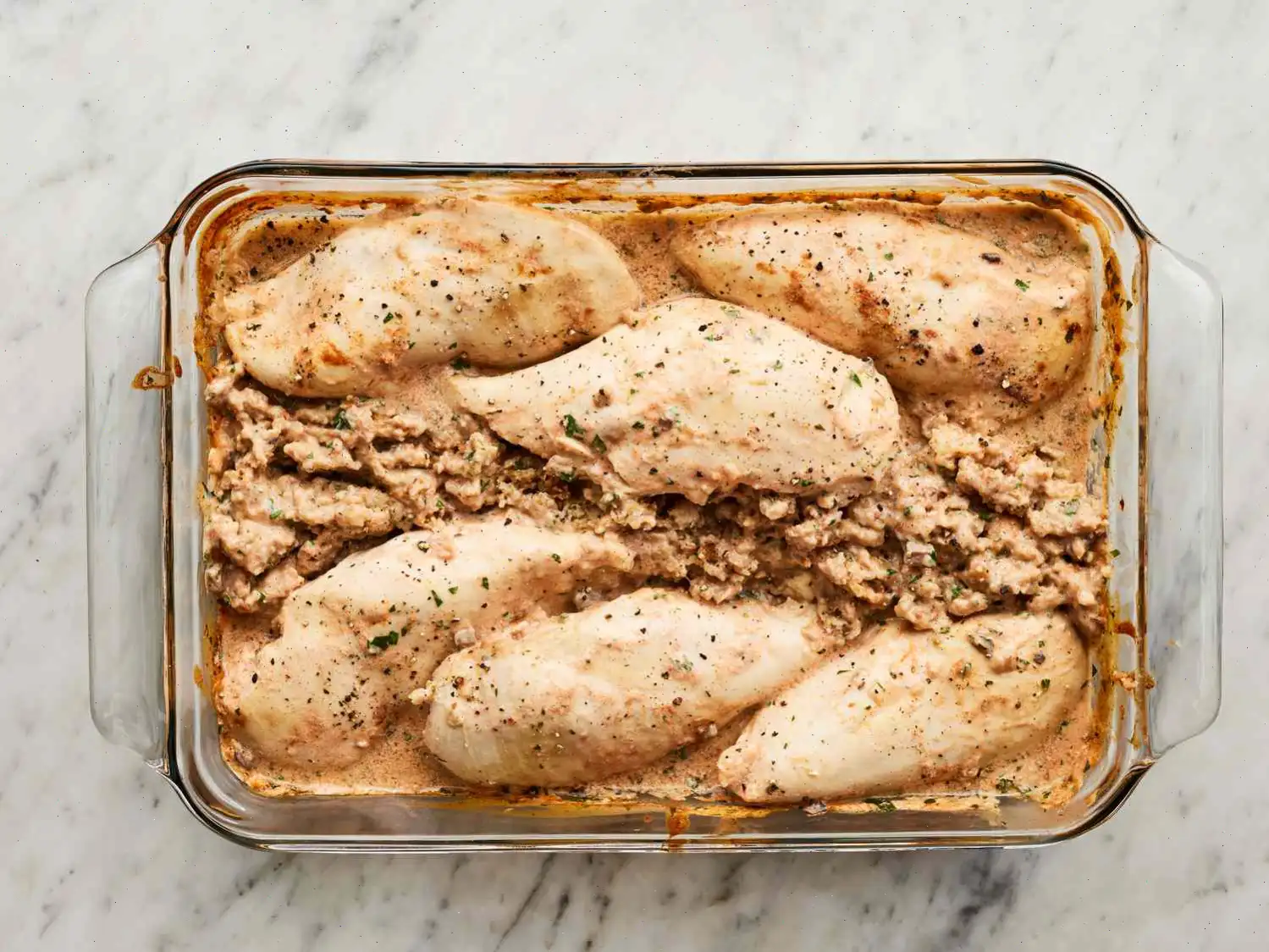 One-Dish Chicken and Stuffing Bake Recipe