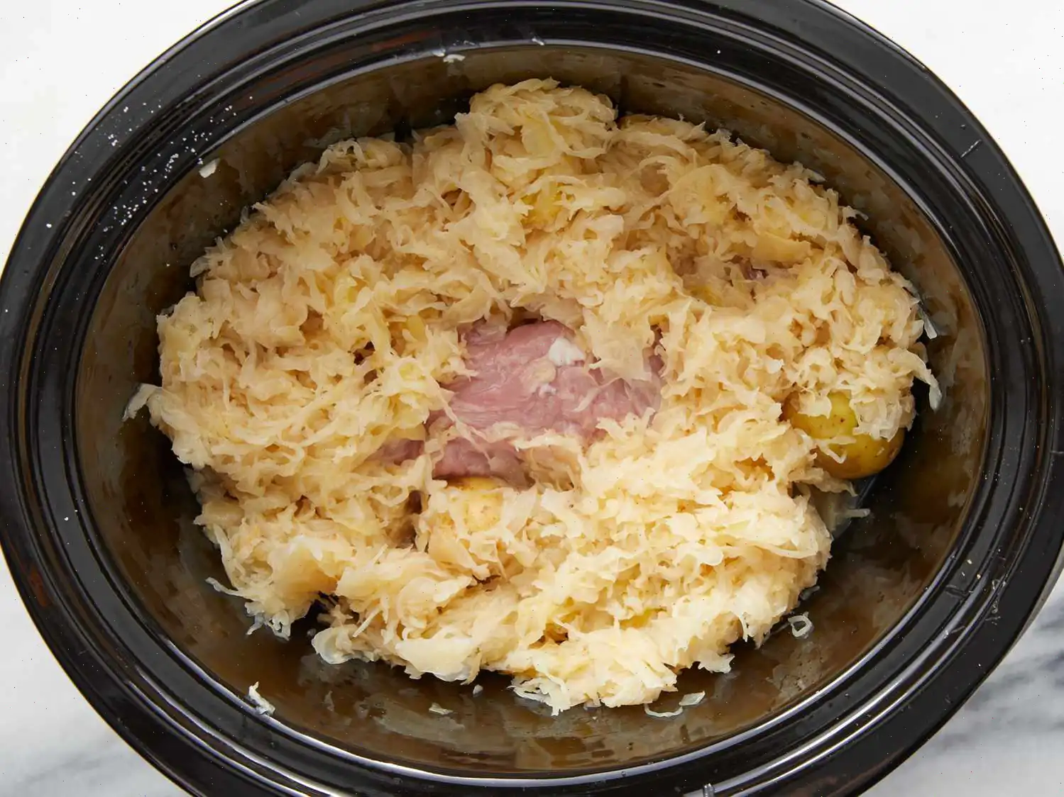 Slow Cooker Pork and Sauerkraut Recipe