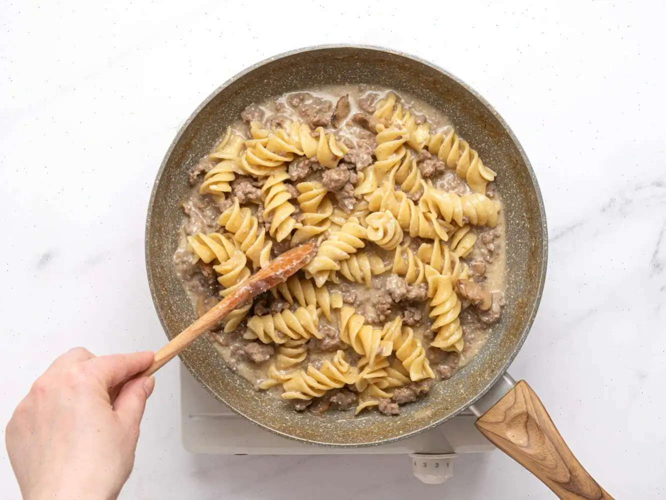 Ground Beef Stroganoff Noodles Recipe