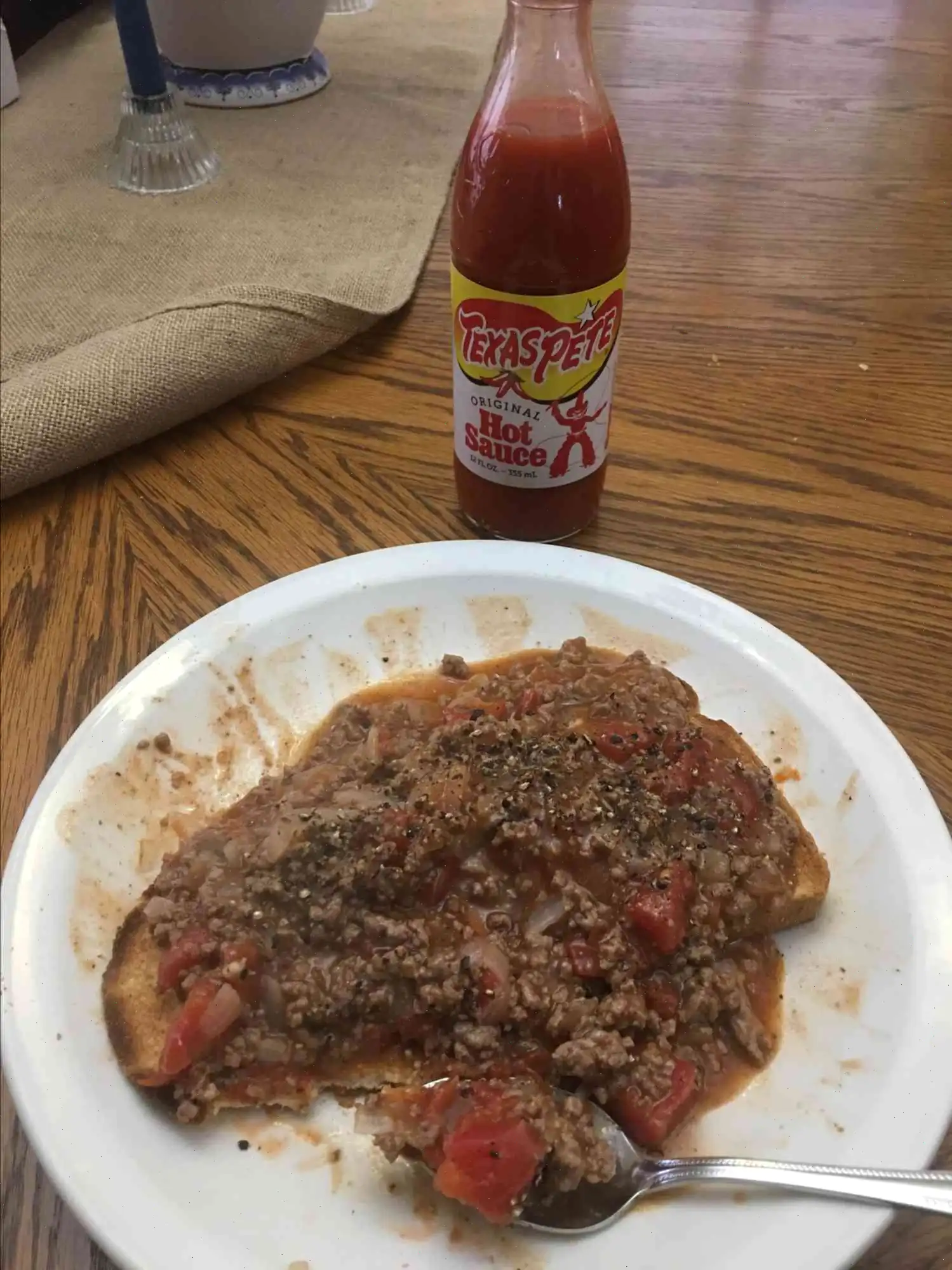 U.S. Navy Minced Beef On Toast Recipe