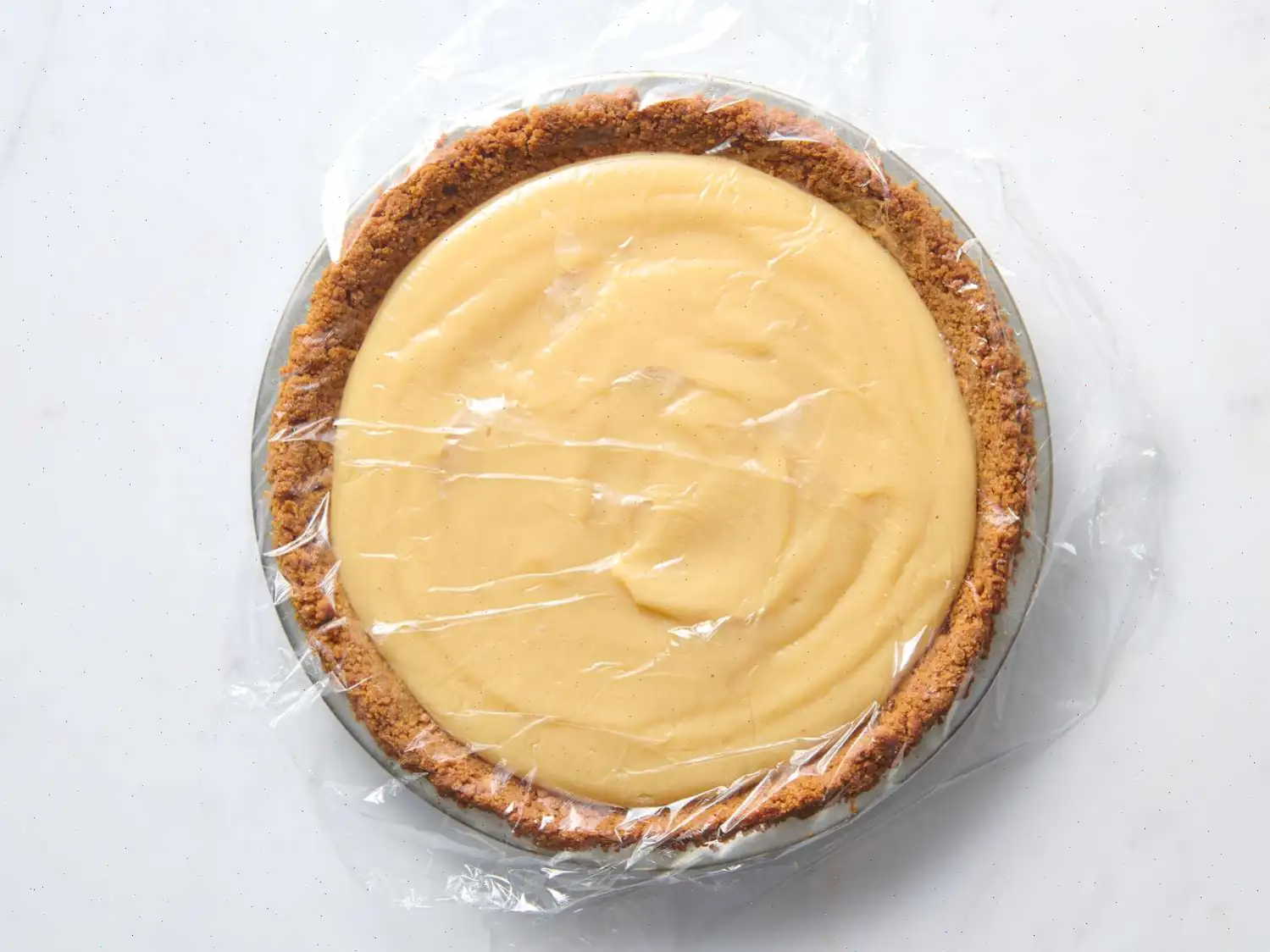 Eggnog Cream Pie with Gingersnap Crust