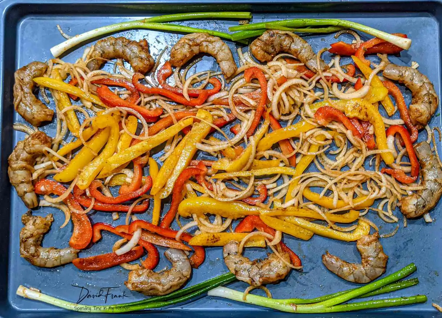 Easy Sheet Pan Shrimp Fajitas Recipe
