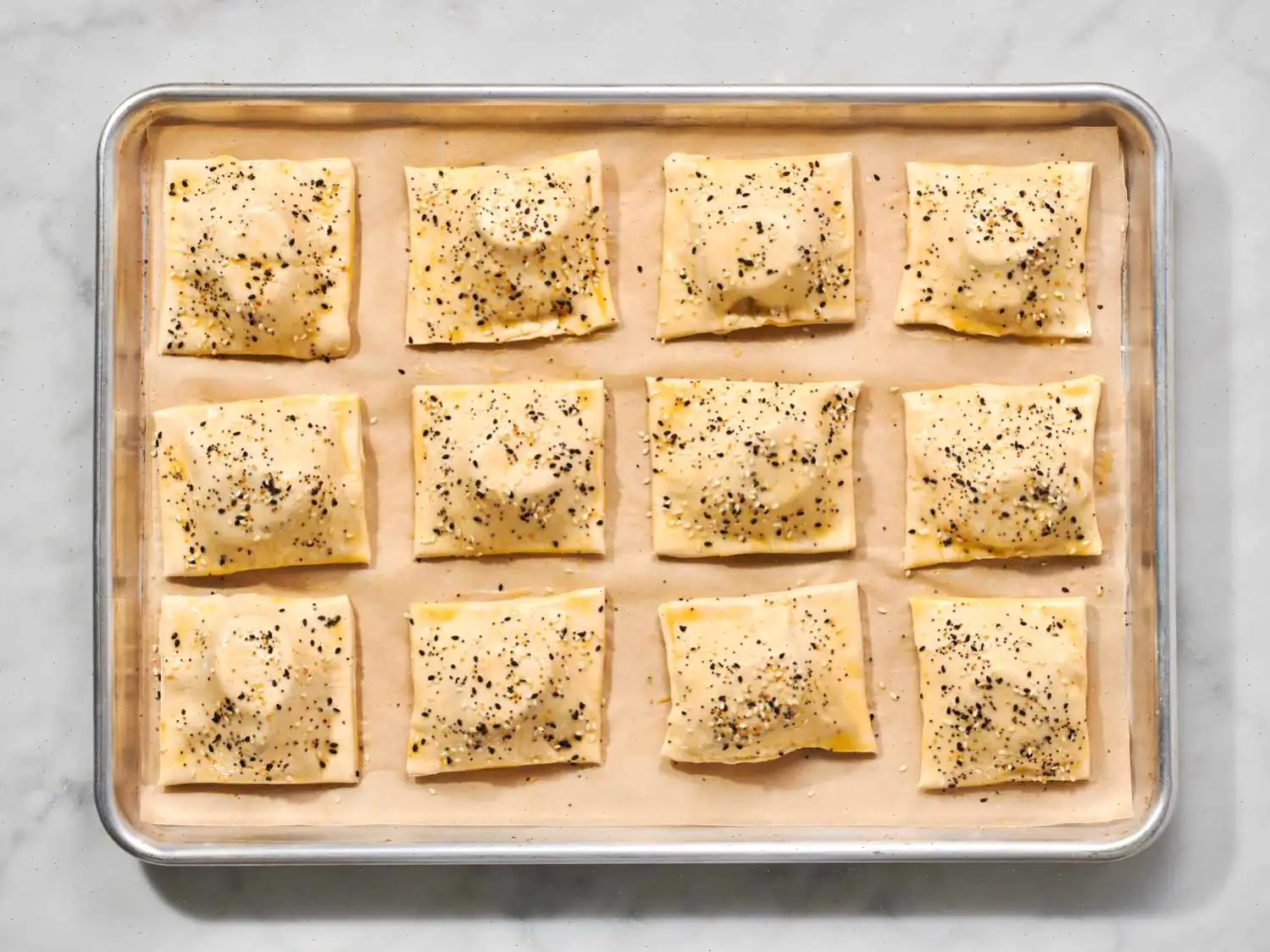 Sausage, Egg, and Cheese Breakfast Pastries Recipe