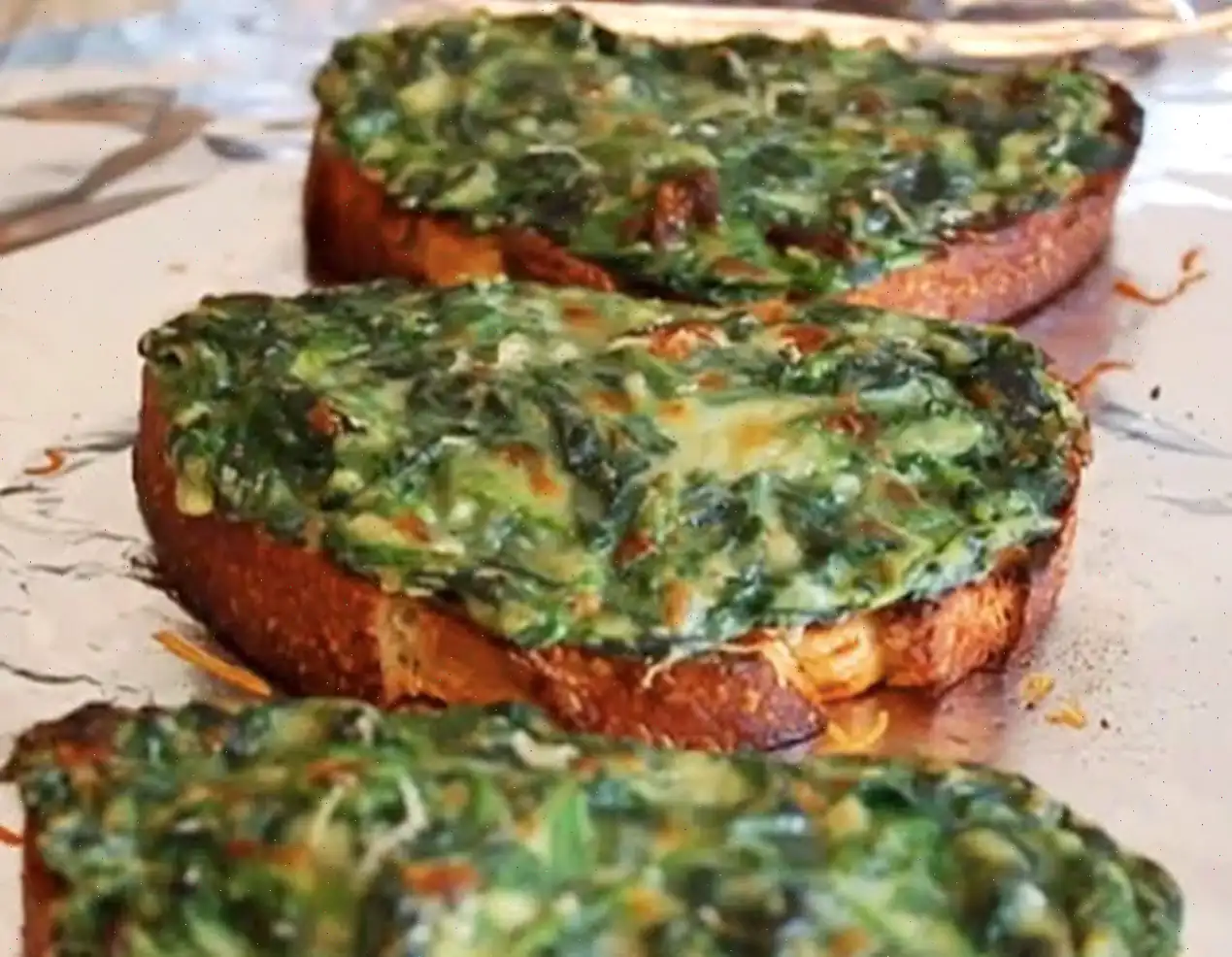 Chef John's Simple Spinach Toasts Recipe