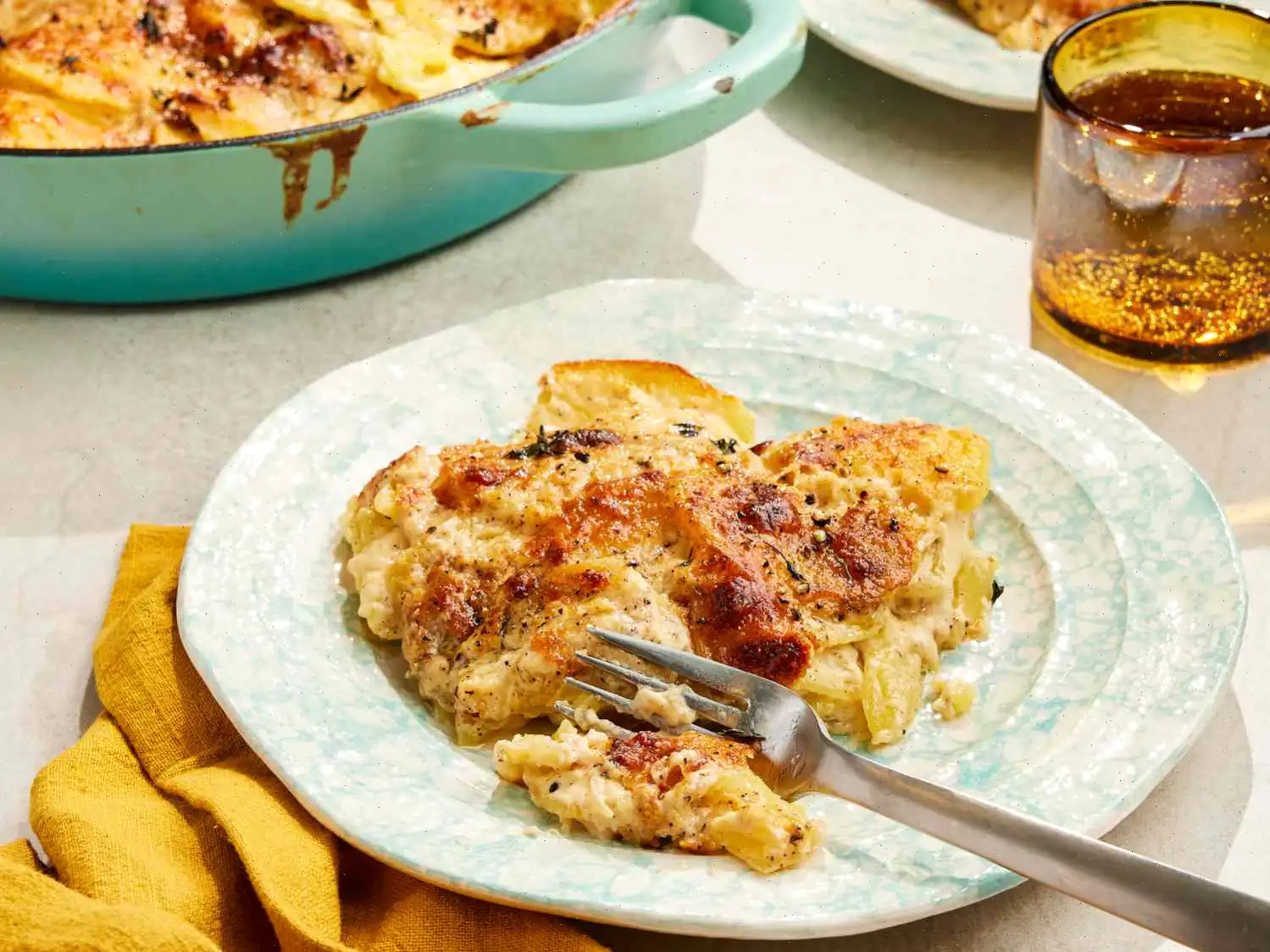 Cacio e Pepe Potato Gratin Recipe