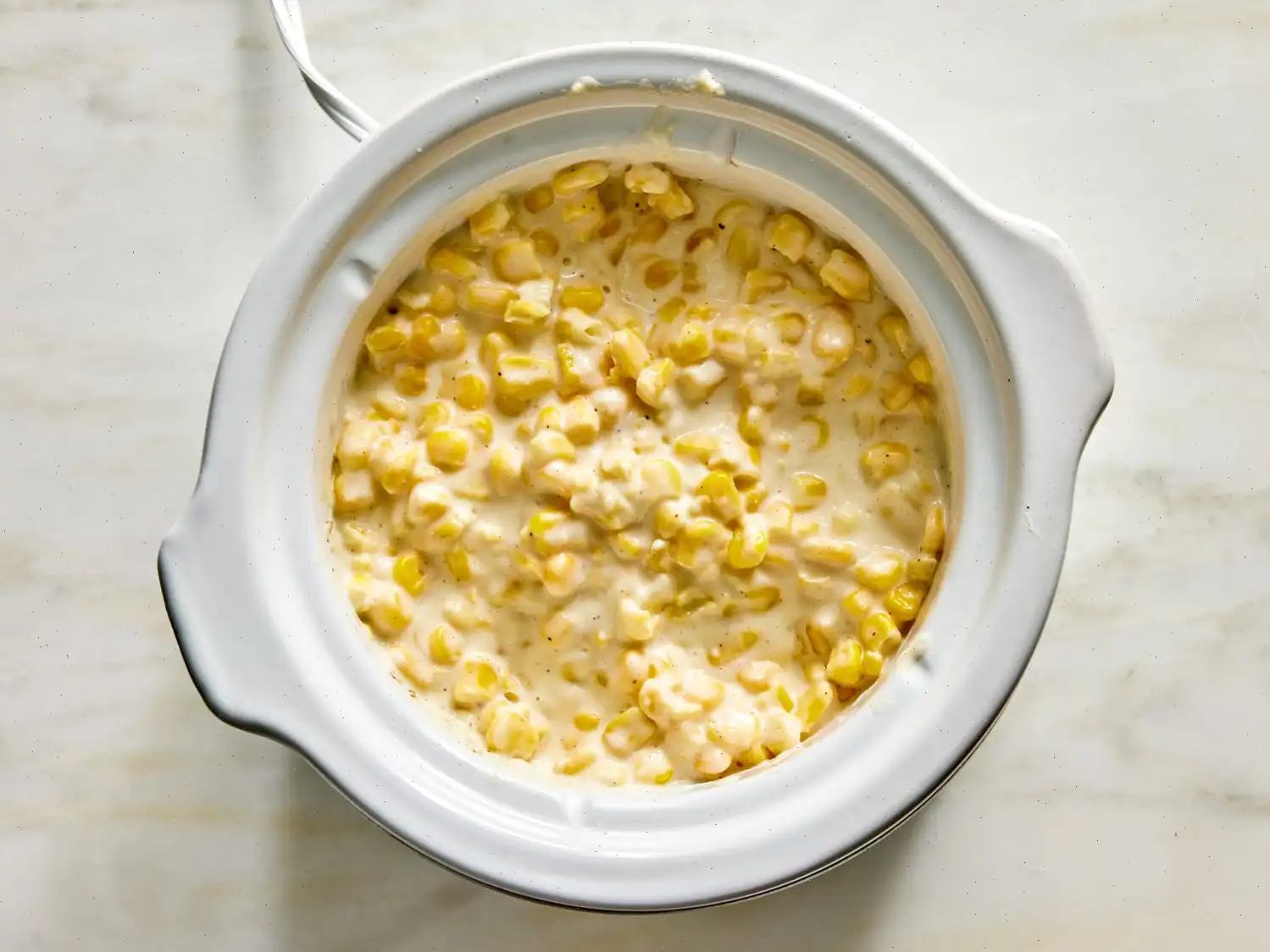 Slow Cooker Creamed Corn Recipe