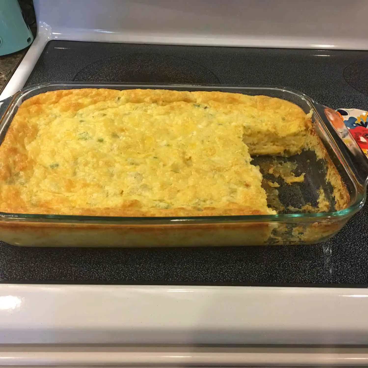 Green Chile Egg Casserole Recipe